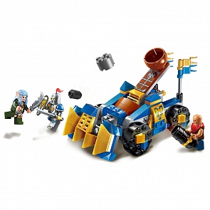 Конструктор – Катапульта с фигурками и аксессуарами, 152 детали, собран (Enlighten Brick, BRICK2304 (С))